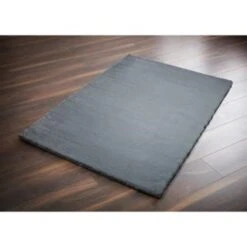 B&M Luxury Faux Fur Rug 100 X 150cm - Charcoal