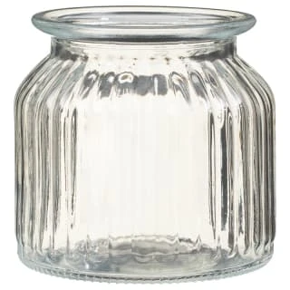 B&M Decorative Glass Storage Jar - Image 3
