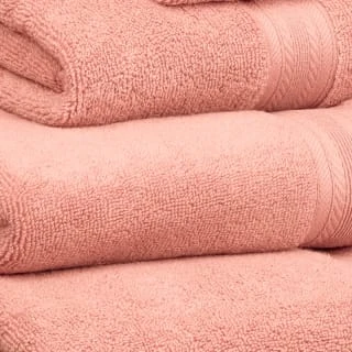 B&M Signature Zero Twist Bath Sheet - Blush - Image 2