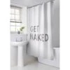 B&M Get Naked Shower Curtain