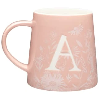 B&M Floral Alphabet Mug (Assorted) - Image 5