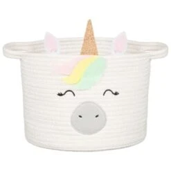 B&M Rope Basket - Unicorn