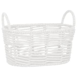 B&M Rope Basket - White
